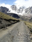  Road near Mt. Huayna Potosi