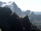 Cordillera Real from a ridge line near the Apacheta Chucura pass
