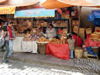 market stall, La Paz, Bolivia