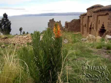 Iñak Uyu (The Temple of the Moon), Lake Titicaca, Bolivia