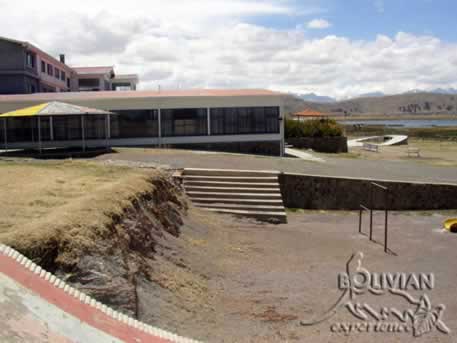 Hotel Titicaca on the shores of the lake