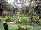 Garden of hotel in Concepcion, Concepcion - Jesuit Mission in Chiquitania, Santa Cruz, Bolivia
