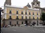 Presidential palace at the Murillo Square, La Paz