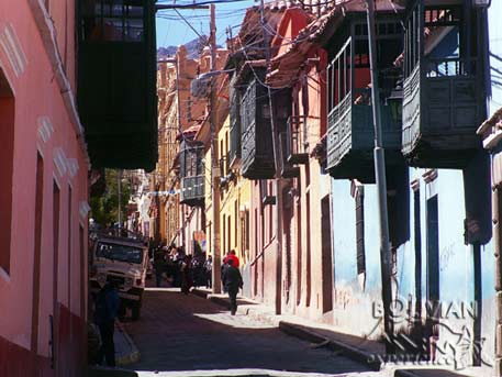 Calle Bolivar, Potosi, Bolivia