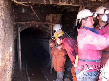 Cooperative mines of Potosi, Cerro Rico, Bolivia