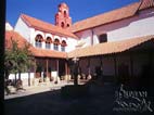 Convent St. Teresa - one of the two reminding cloisters, Potosi, Bolivia