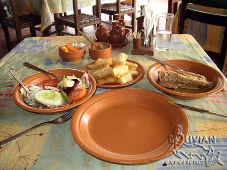 Delicious Lunch at Casa de Camba, Santa Cruz, Bolivia