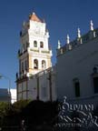 Tower of Sucre's Cathedral, Sucre, Chuquisaca, Bolivia