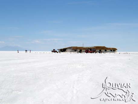 Salt Hotel on Salar de Uyuni, Bolivia