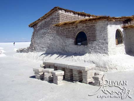 The Salt Hotel on Salar de Uyuni, Bolivia