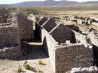 The ruins of “burned town”, at San Pedro de Quemez,  Nor Lipez, Bolivia