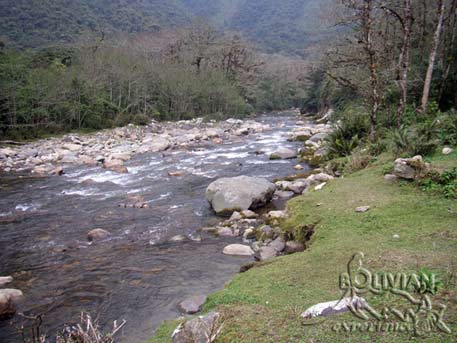 River Ivirizu in the area of Sehuencas, Carrasco National Park, Cochabamba, Bolivia