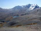 Views of Cordillera Real from the Apacheta Chucura pass (4880 m 16010 f), La Paz, Bolivia